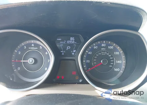 2013 Hyundai Elantra Gls z USA, uszkodzony, nr VIN KMHDH4AE6DU751951